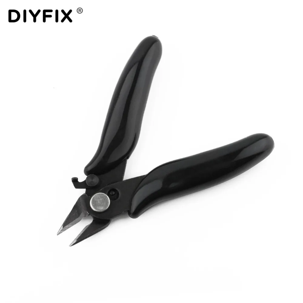 DIYFIX Mini Cutting Pliers Wire Cable Cutter Scissor with Safety Lock for Electronic Cigarette DIY Heating Wire Coils Hand Tool