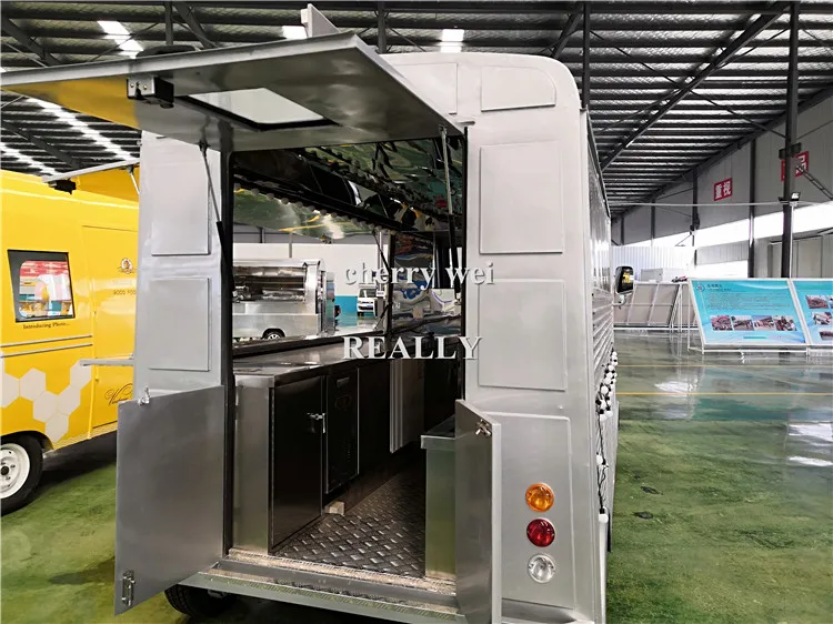 Cheapest Electric Food Truck Mobile Food Cart  Electric Rickshaw Food Cart For Sale Snack Coffee