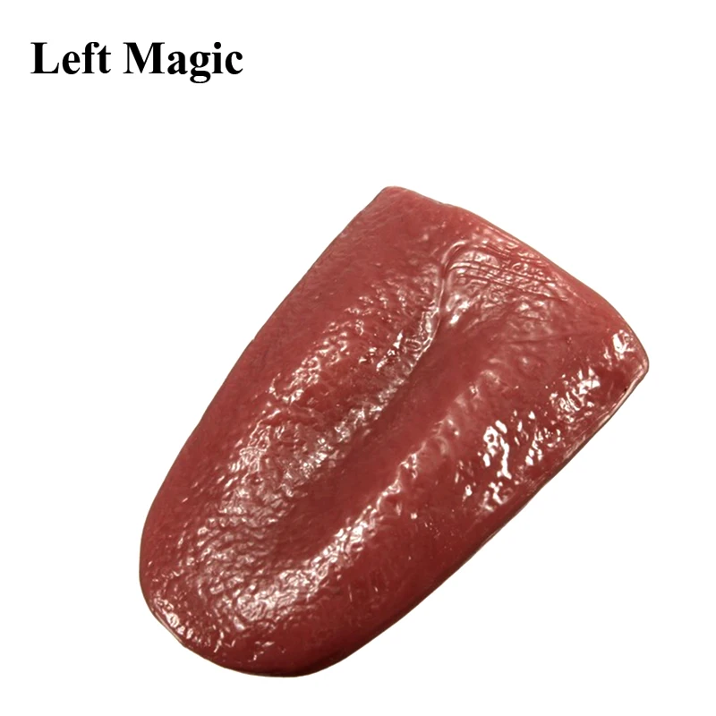 Horrible Tongue - Specially function FOR Halloween close-up terror mask magic trick false tongue magic gimmick accessories joke