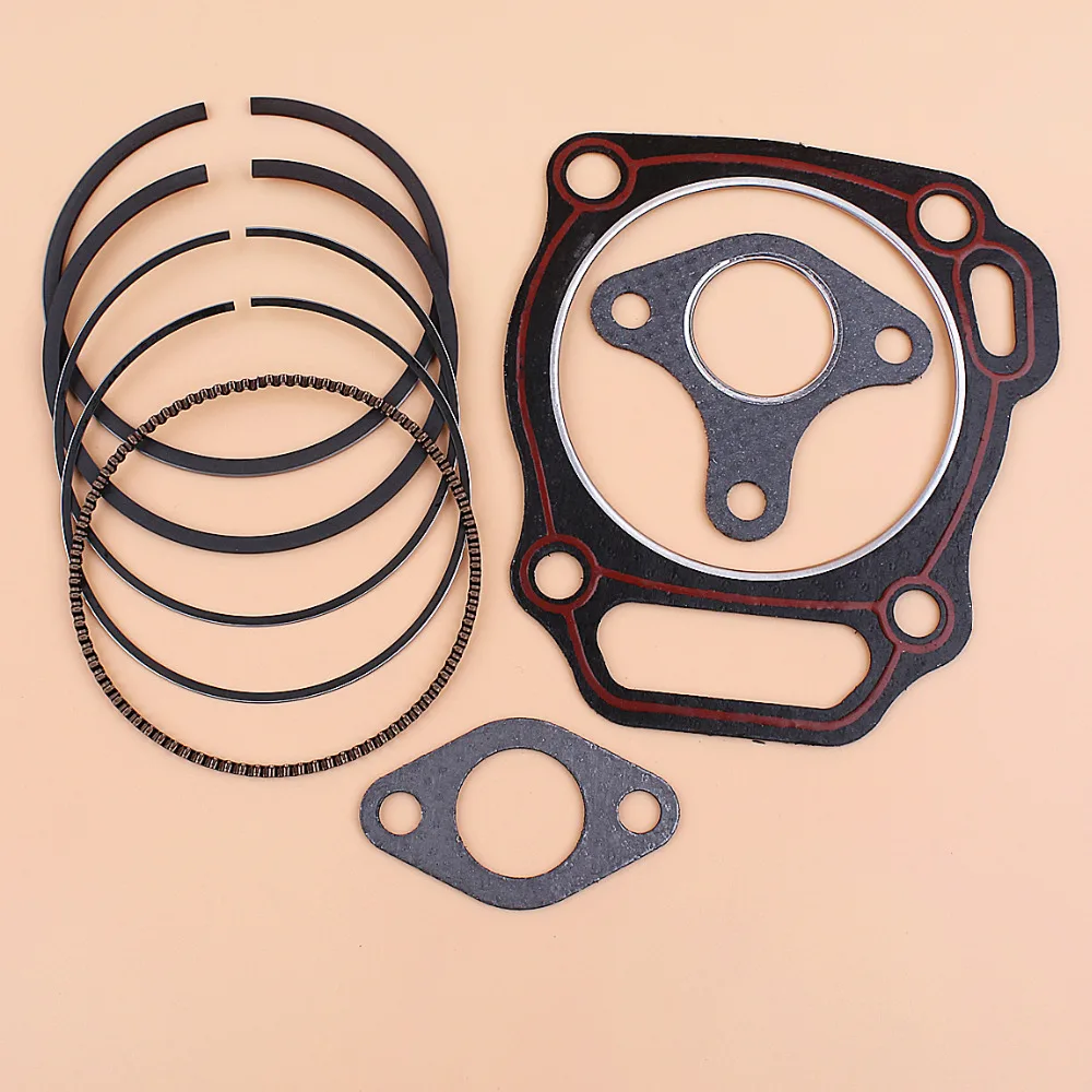 88mm Piston Ring Cylinder Muffler Gasket For Honda GX390 188F 13HP Engine Motor Generator Water Pump 12251-ZF6-W00 13010-ZF6-003