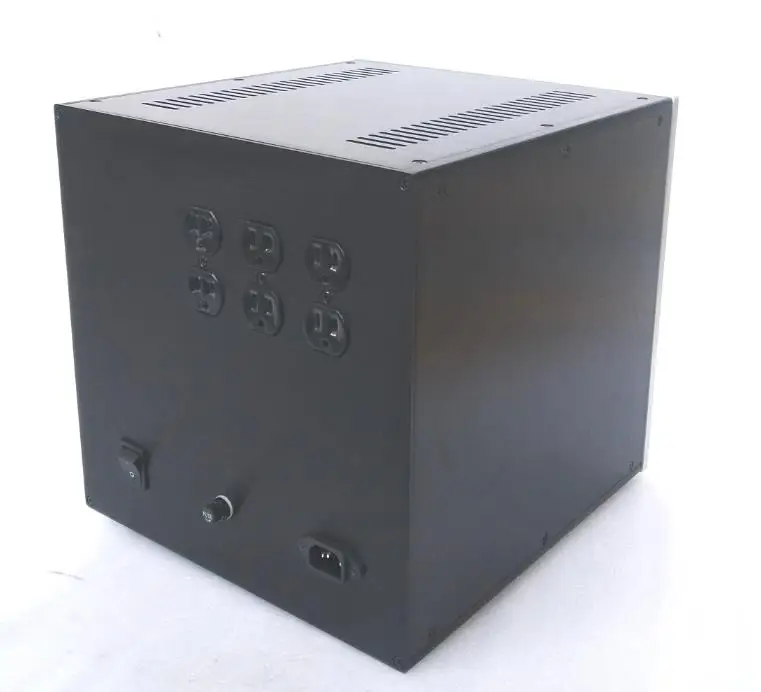 3030 CNC full aluminum chassis multipurpose power amplifier case box 300mm*300mm*311mm