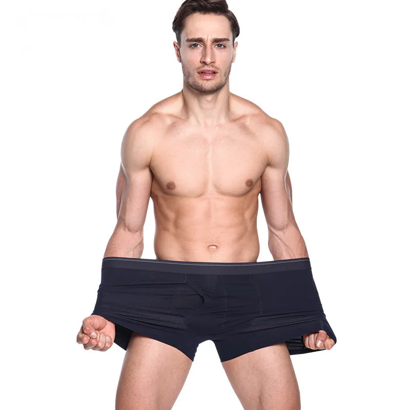 Super Big Yards High QualityMen\'sBoxers Before Opening Of The Waist Trousers Head Bottom Cotton Mens Underwear M-6XL