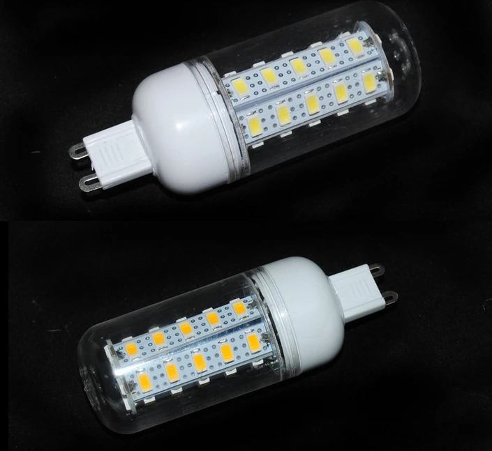 ce&rohs SMD 5730 G9 LED Lamp 6W 9w 10W 12w 15W 20w 25W AC 220V Ultra Bright 5730SMD LED Corn Bulb light Chandelier