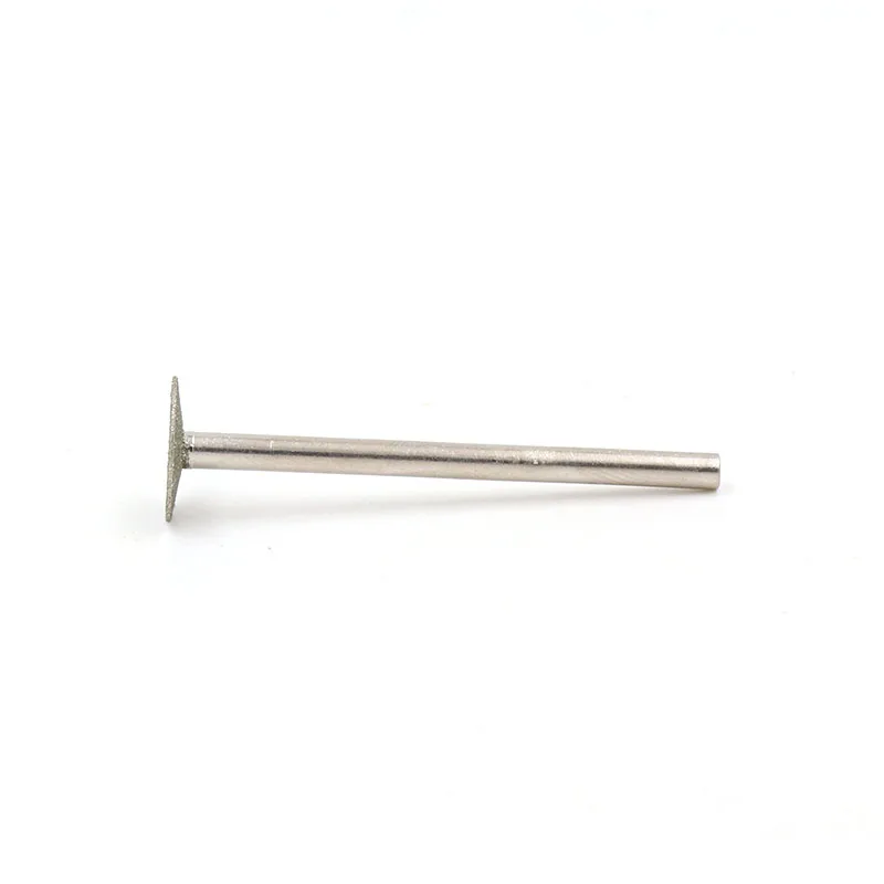 5pc 2.35/3mm shank Thin Slice Diamond Grinding Cutting Head Dia 3mm-14mm For Dremel Rotary Carving Polishing Tools BP Needle