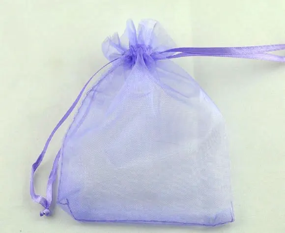 

Free shiipng!!!!500pcs/lot Purple Organza Wedding Gift Bags&Pouches 9x7cm