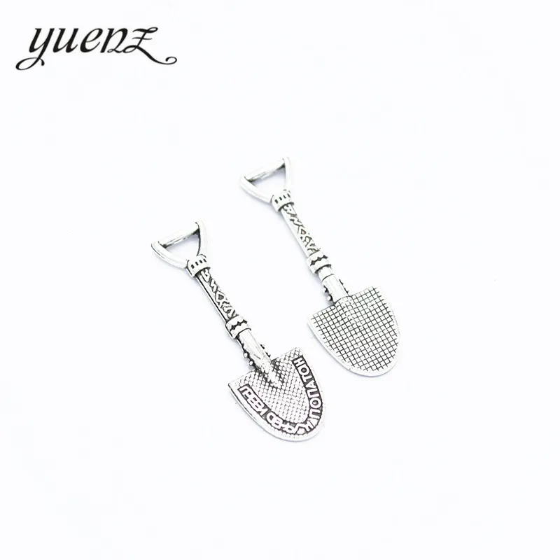 YuenZ 20pcs Antique shovel Charms Pendants for Jewelry Making Handmade Craft  32*10mm J290