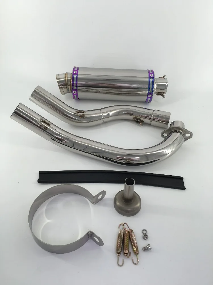 

Monkey Bike Z50 Stainless Muffler GOOD QUALITY shorter exhaust version for 8 inch wheel