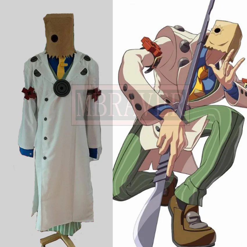 Guilty Gear Faust Cos Halloween Uniform Cosplay Costume Custom Made Any Size