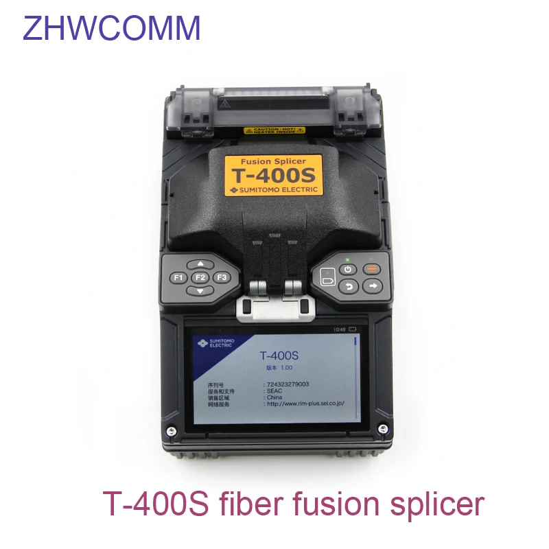 100% original Sumitomo T-400S fiber fusion splicer 7 seconds Typical splicin FTTH Fiber Optic Splicing Machine English version