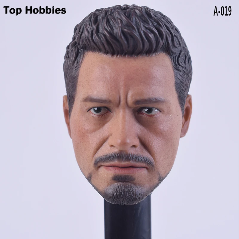 A-19 In Store1/6 scale Soldiers accessories Tony Male Head Sculpt Male Head Sculpture Carving Fit 12"V1-N Coo Body Action figure