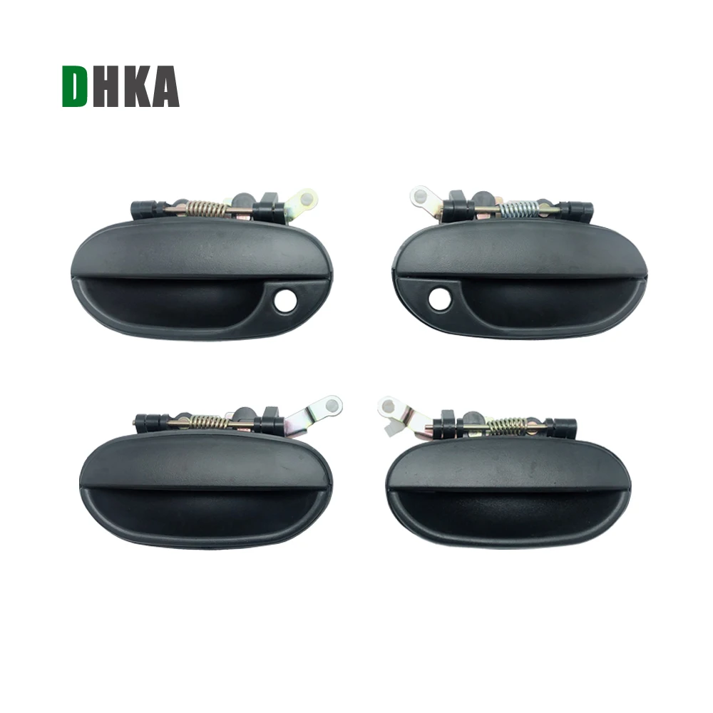 DHKA OUTSIDE EXTERIOR DOOR HANDLE  FOR HYUNDAI ACCENT 95-00 1995 1996 1997 1998 1999 2000  OEM: FR:82660-22000-CA FL:82650-22000