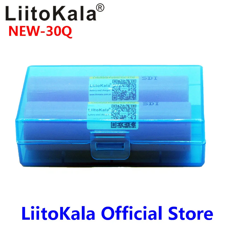 LiitoKala 100% oryginalny nowy do baterii INR 18650 3.7V 3000mAh INR18650 30Q li-ion akumulatory