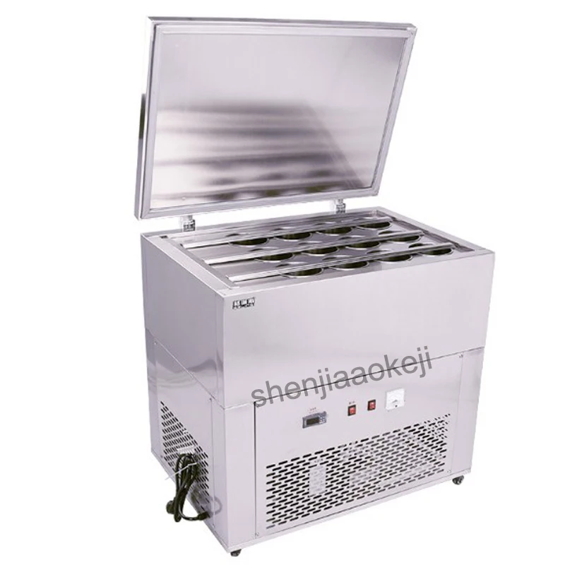 Stainless steel commercial snowflake ice machine HX-SLM-02 Small ice brick machine ice column machine 220v/50hz 2500w 1pc