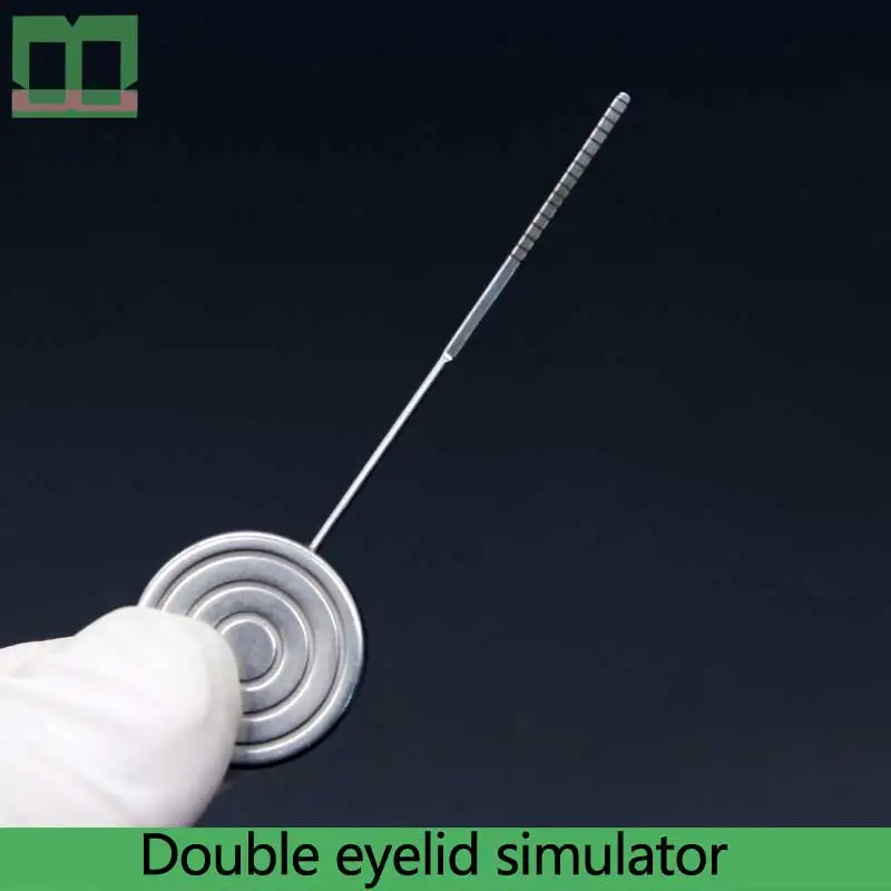 

Double eyelid designer stainless steel 7cm Cosmetic and plastic surgery instruments and tools Double eyelid simulator