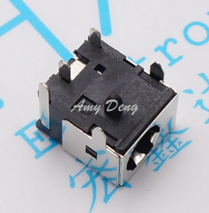 100pcs/lot  DC044A DC-044A 2.1 core power socket aperture 6 pin 5P