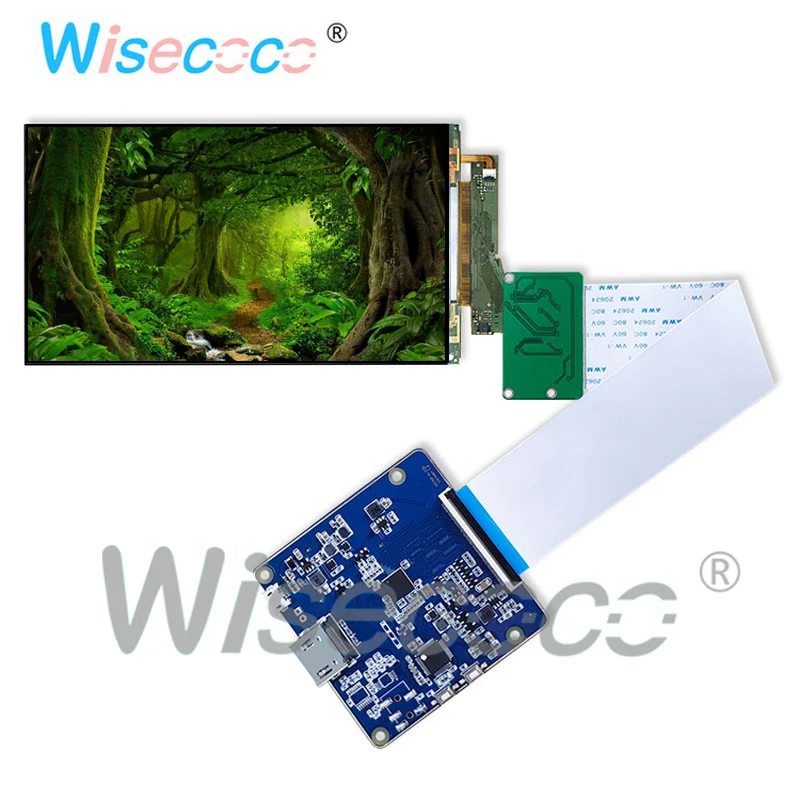 5.5 inch ultra clear 4K display with control panel  MIPI for DIY printer copier