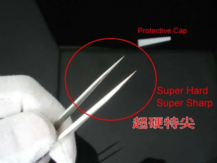 Japanese RHINO RH-11 Tweezers Anti-acid High-precision Super Hard Sharp for Repairing Watch or Mobile Holding Small Items