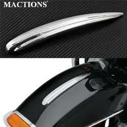 Parafango anteriore cromato per moto in plastica ABS per modelli Harley Touring Trike 1984-2019 Heritage Softail 1986-2017 FLD 12-16