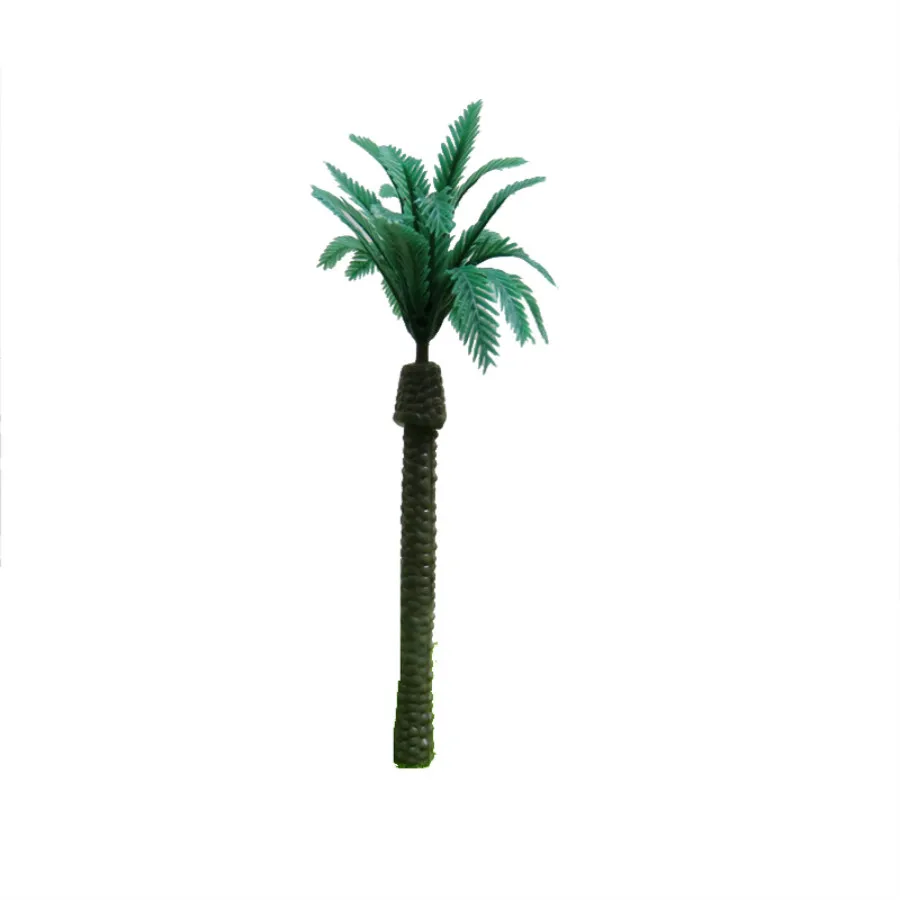 50pcs/lot 6cm 8cm 10cm Architecture Model Palm Tree In Sand Table Model Building N Scale Train Layout