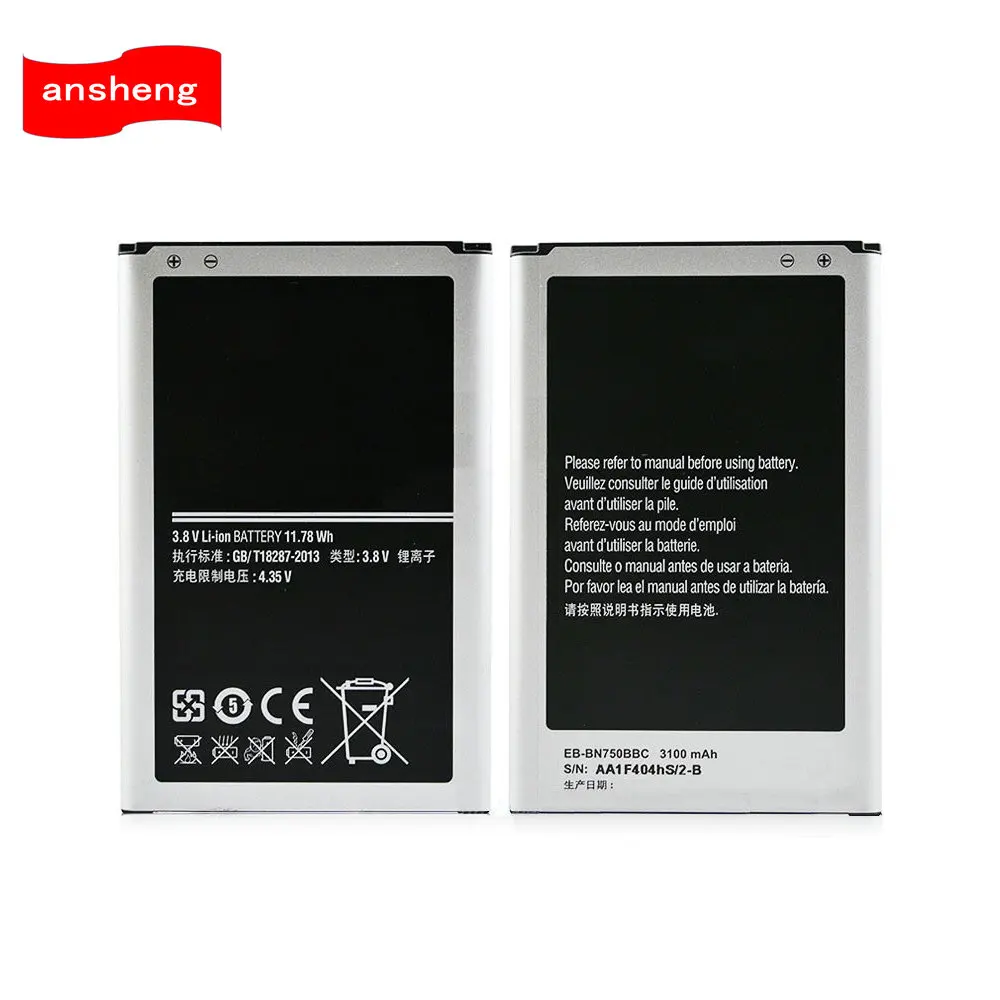 High Quality EB-BN750BBC EB-BN750BBE Battery For Samsung Galaxy Note 3 mini Note 3 Neo N750 N7505 N7502