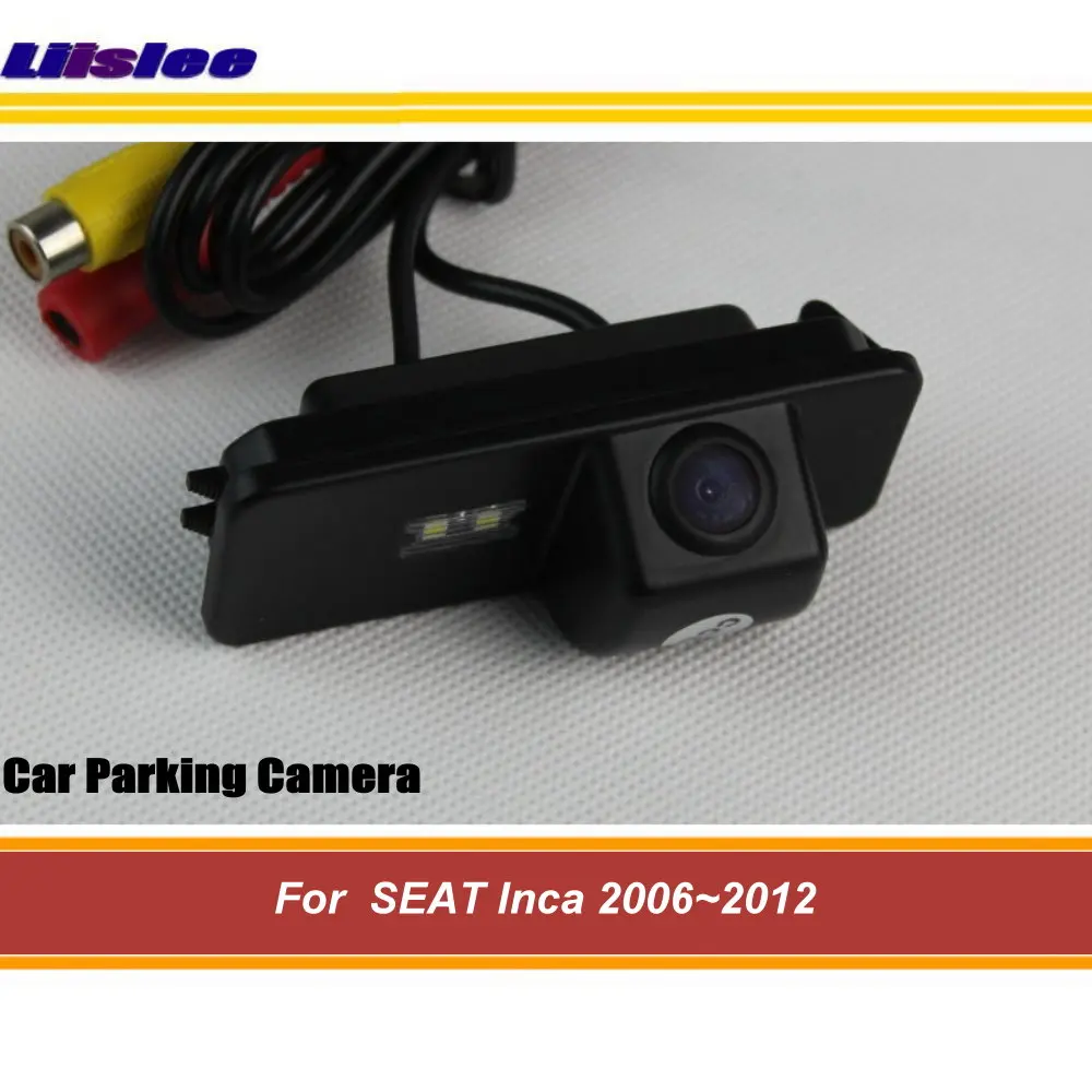 For SEAT Inca 2006 2007 2008 2009 2010 2011 2012 Car Back Rear View Camera  Accessories HD CCD NTSC RAC Integrated Dash Cam Kit