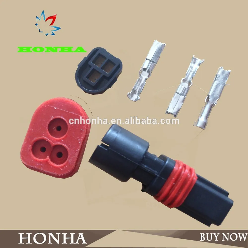 3 hole jacket car equipped with connectors car connector with terminals DJ7037B-1.5-21