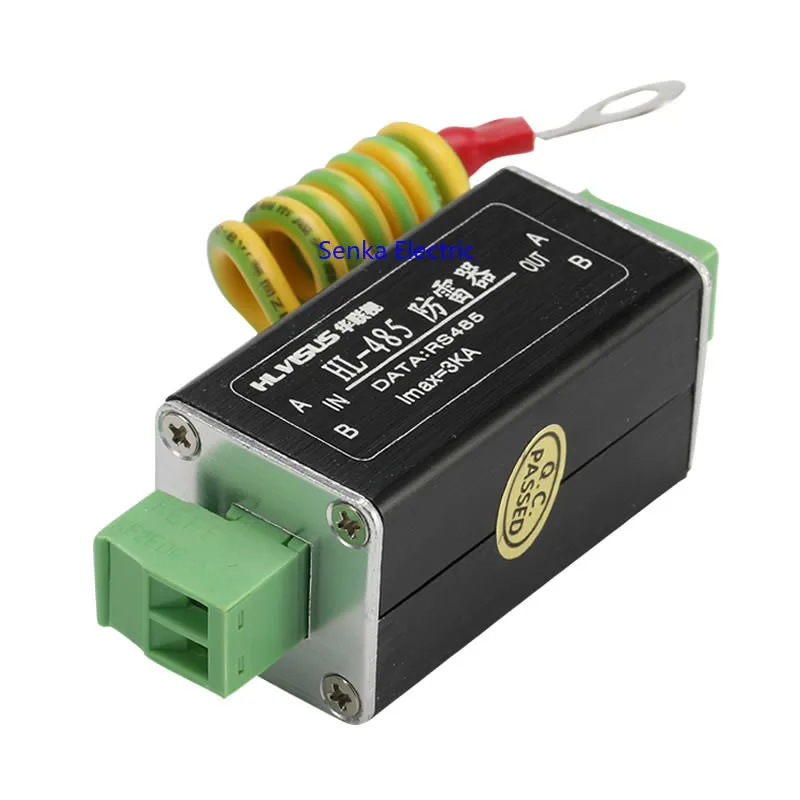 واقي من الصواعق التناظرية للتلفزيون ، RS485 5V 1.5 ~ 3.0KA ، الجهد المنخفض DC ، مانع الصواعق