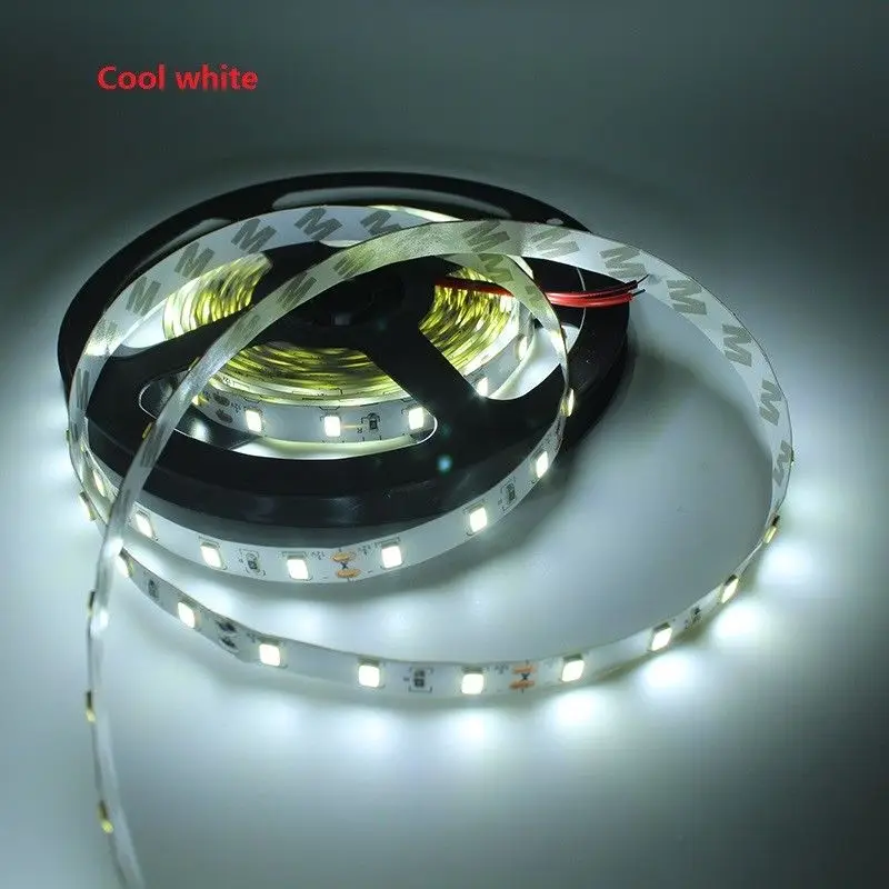 150M 12V 300LED 5630 SMD 60led/m Flexible Strip Light Cool white non-waterproof