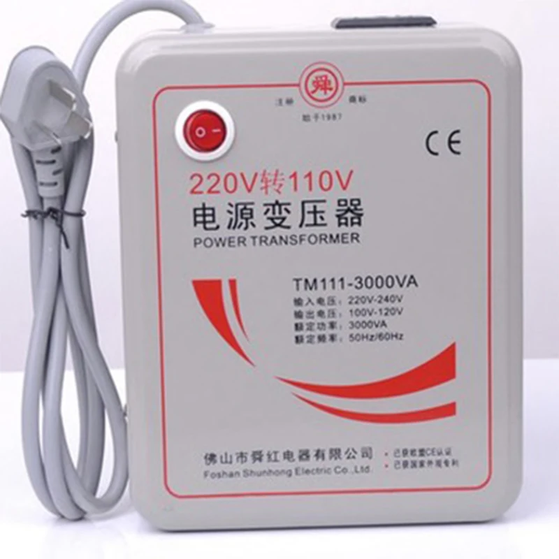 3000W transformer 110V to 220V(or 220V to 110V) voltage converter transformer