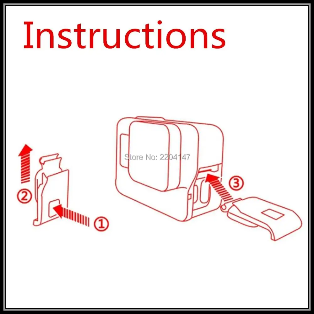 Replacement Side Door USB-C Mini HDMI Port Side Cover Repair Part for GoPro HERO5 HERO6 Hero 5 6 For Go Pro Accessory