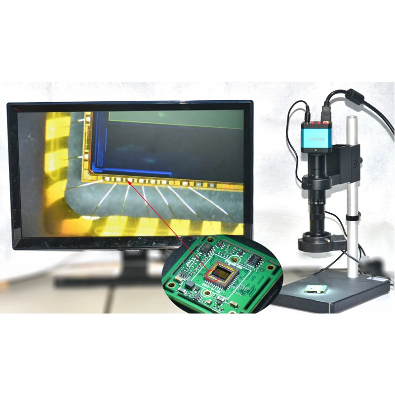 14MP HDMI 1080P HD usb digital Industry Video Inspection Microscope Camera Set TF Card Video Recorder for mobile phone PCBrepair