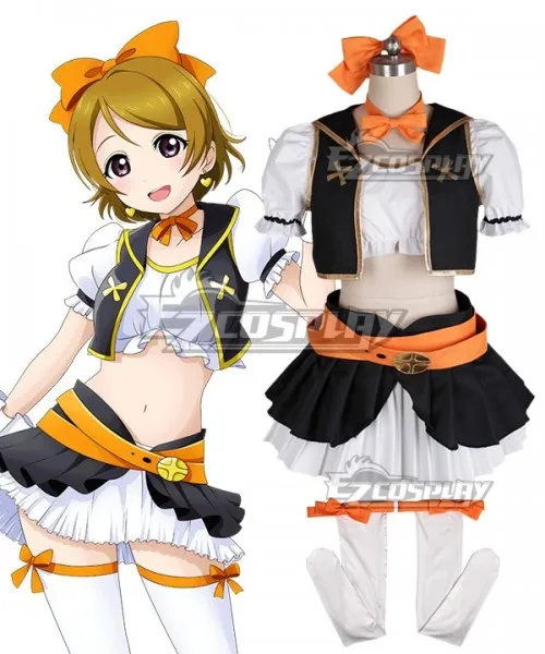 

Love Live! Lovelive! No Brand Girls Hanayo Koizumi Orange Cosplay Costume E001