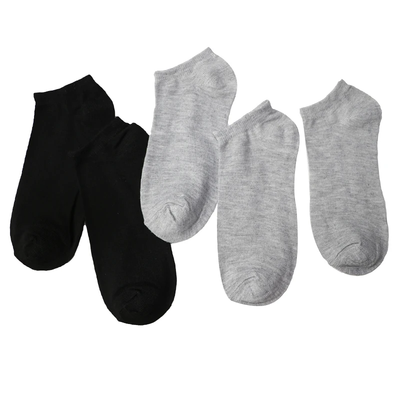 5pairs/lot Summer Women Socks Low Cut Ankle Socks Casual Breathable Black White Gray Ladies Short Socks Chausette Femme Meias