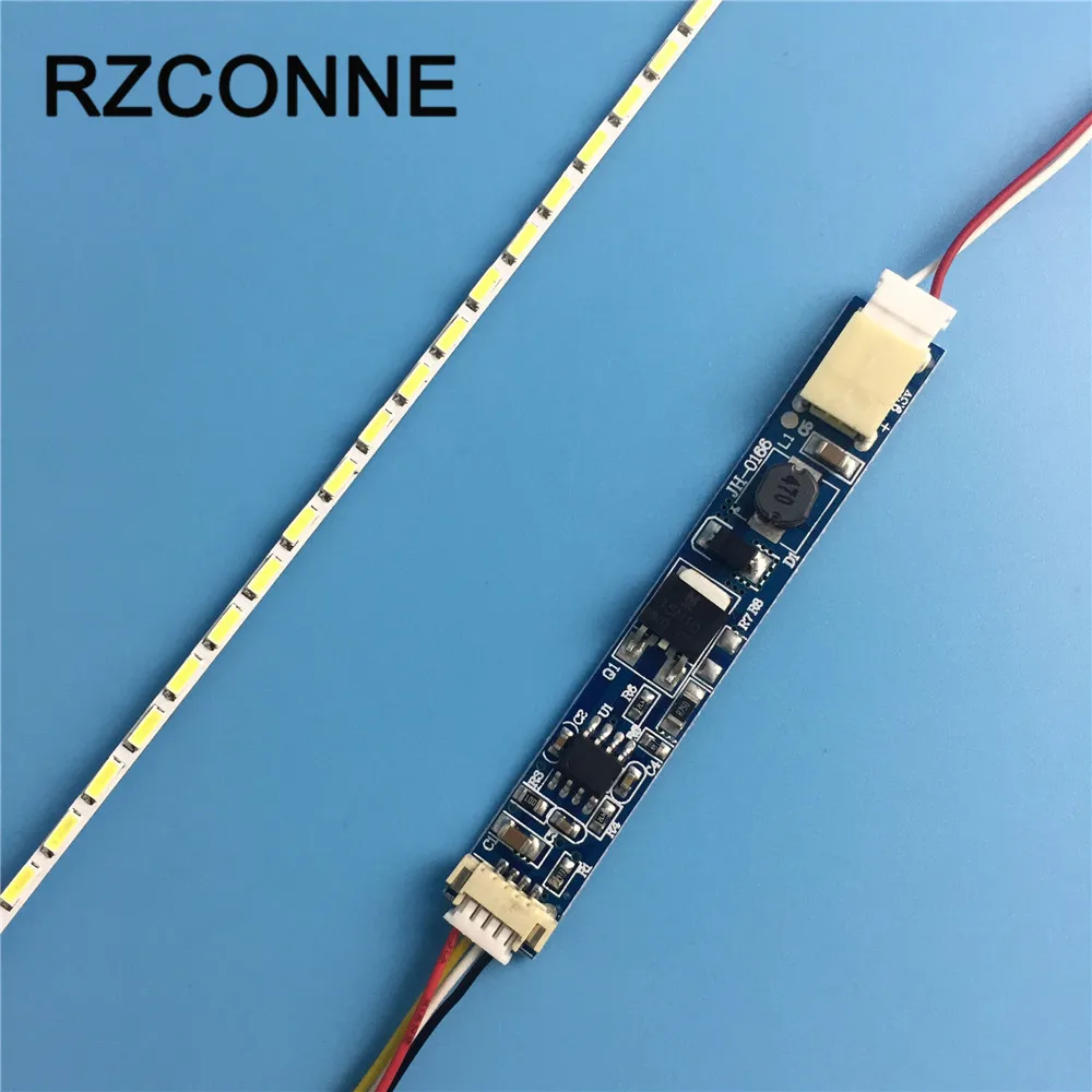 

10 inch wide 227x2.0mm LCD Laptop Dimable LED Backlight Lamps Adjustable Update Kit Strip+Board 9-25V Input 2sets