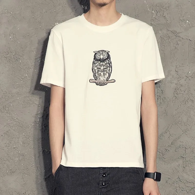 T-shirt Applique Owl Embroidered Cloth Patches Affixed Sew on Embroidery Stickers DIY Patch Clothing Appliqued Badges