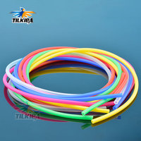 3x5mm/4x7mm Colorful Water Cool Tube Silicone Heat Resistant Tube For RC Electric Boat Gas Methanol  Length 1 Meter