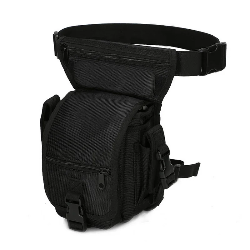 Tactical Leg Drop Bag Thigh Waist Bag 1000D Nylon Hunting Accessories Travel Hiking Camping Bicycle Soft Bag