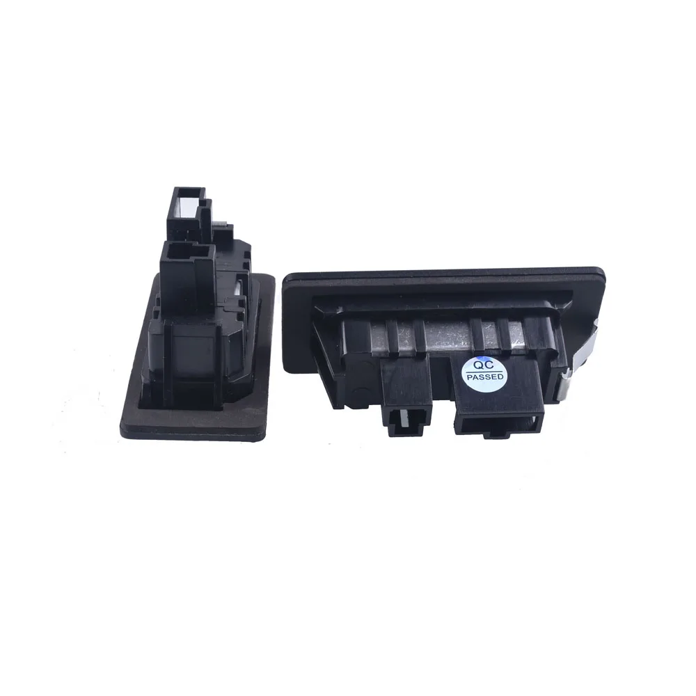 2pcs Car LED License Plate Lights for Audi A1 A6 C7 A7 TT for Volkswagen VW Golf 6 Passat B6 B7 Polo 4D Jetta MK6 Touran Touareg