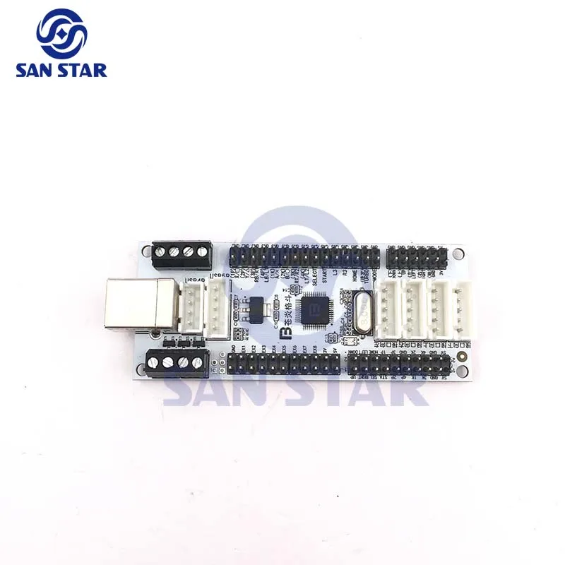 

PS3 /PC /Raspberry Pi /Android 4 In 1 Control Arcade Zero Delay USB Encoder Board SANWA Joystick Controller DIY