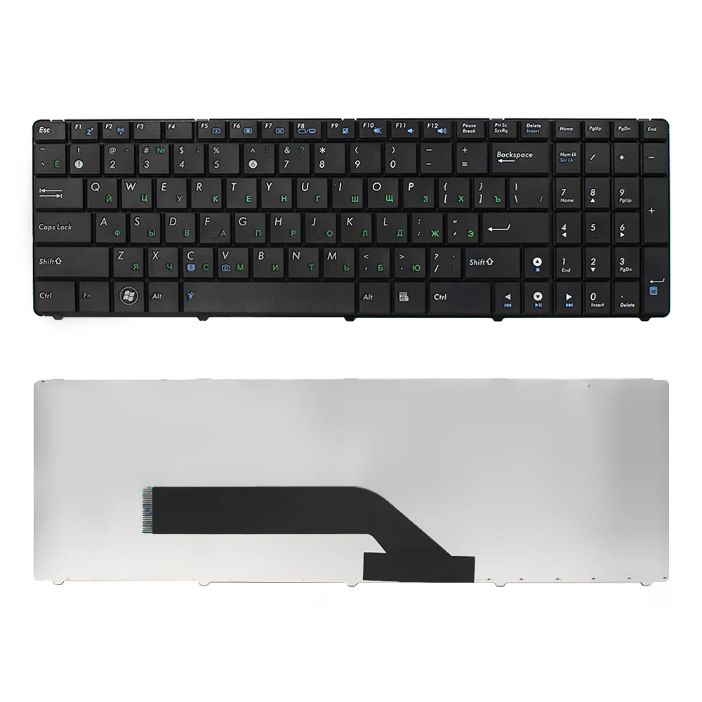 

K50 русская клавиатура для ноутбука asus K50A K51 K60 K61 K62 P50 P50IJ K51 K70 K70IJ F90 F90SV X5D X5DIJ X51 F52 F52A X5DC