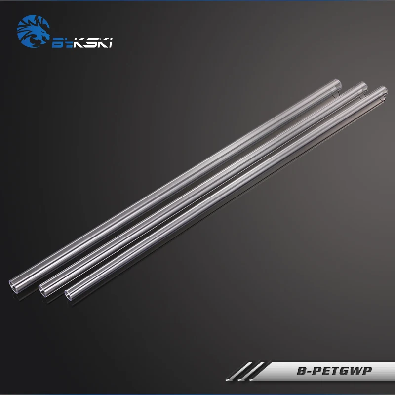 2pcsx500mm Bykski PETG,Acrylic Hard Tube,DIY Split Water Cooling Transparent Hot Bend Rigid Tube,OD 12/14/16MM,Drop Shipping