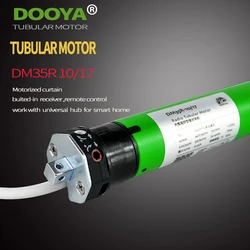 High Quality Original Dooya Tubular Motor 220V 50MHZ DM35R  Motorized Rolling Blinds biulted -in receiver 433MHz for smart home