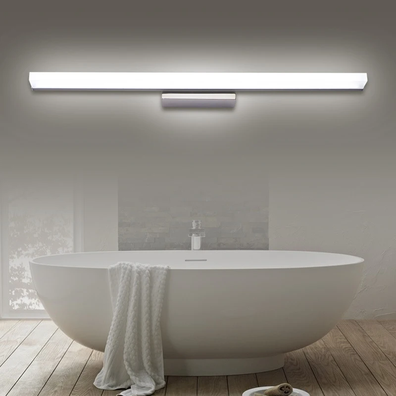 Modern Lamp Simple Led Mirror Headlight Waterproof Moisture Proof  Mirror Cabinet Light /Bathroom/Dressing Table/Washroom AC220V