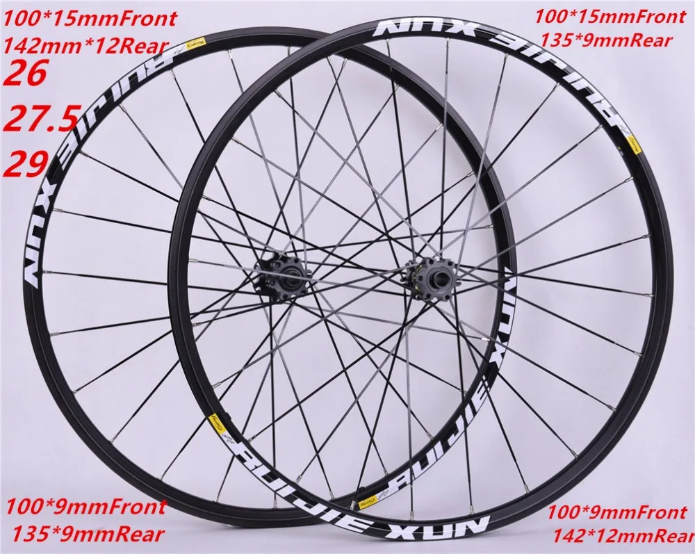 Eixo-MTB Mountain Bike, 29er, 27.5er, Seis Furos, Disco Roda de De Bicicicleta 11 Apoio, Velocidade, Rodado Aro, 2018, 142x12mm