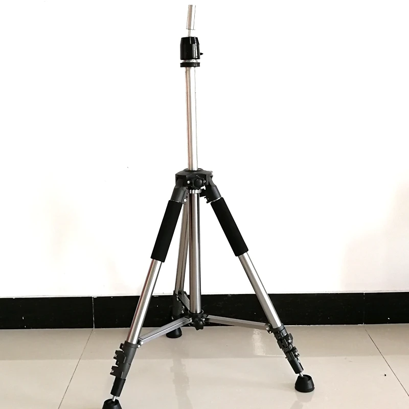 HARMONY 1 Piece LF-6307A Stable Aluminium Alloy Tripod Floor Holder for Training Doll Head Mannequin Manikin Canvas Block Head