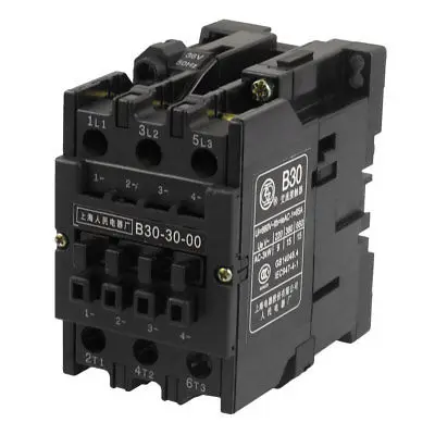 

36V 50Hz Coil 65A(AC-1) Ie 3 Poles 3NO 660V Ui 35mm Mounting Rail AC Contactor