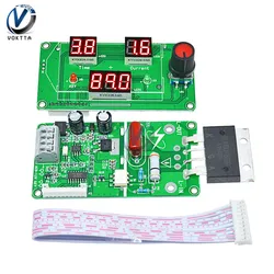 40A/100A Spot Schweißer Zeit Controller Modul LCD Digital Display Board Einzel Puls Encoder 18650 Schweißen Batterie Spot Schweißer