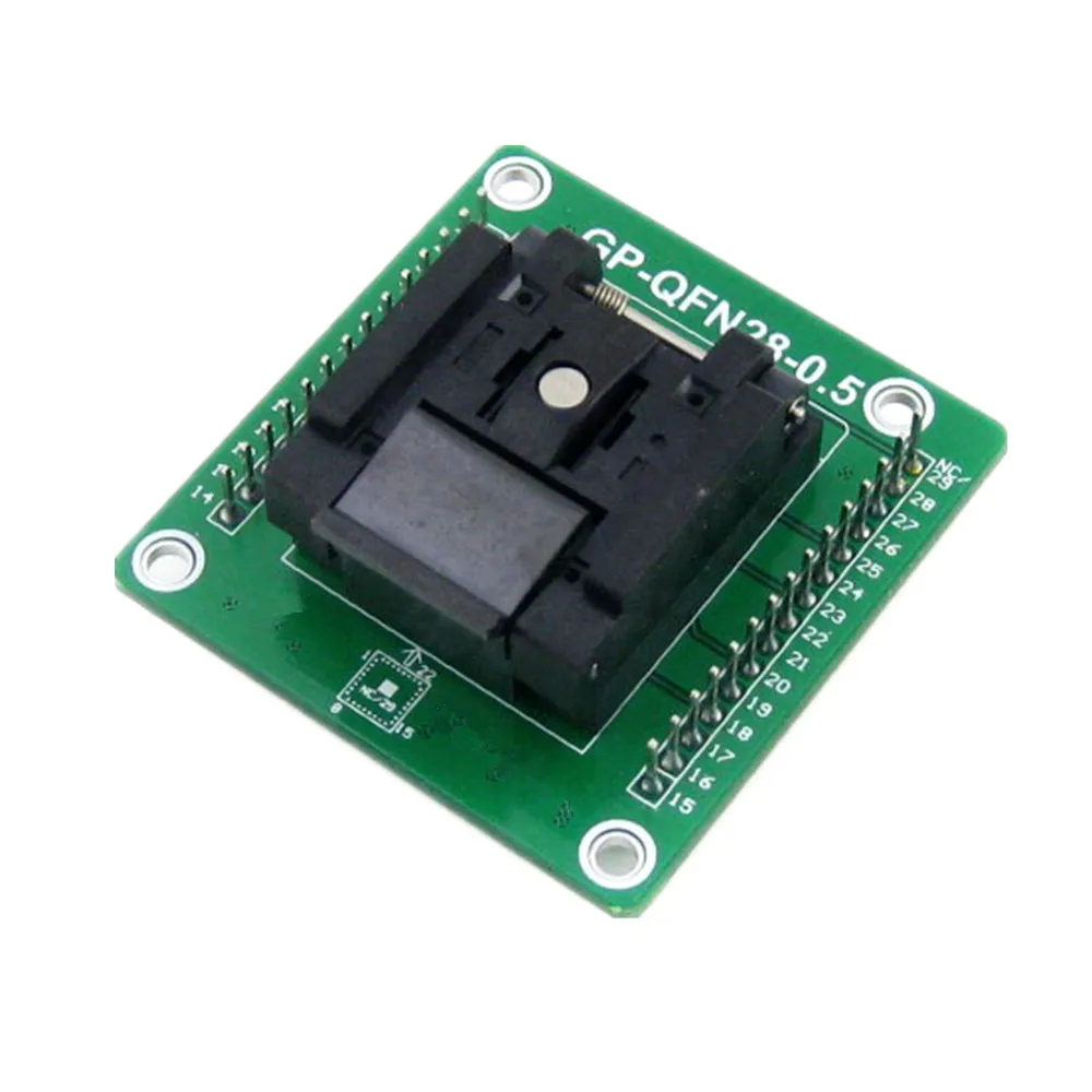 

Universal Programming Block MLF28 QFN28 Universal Test socket pitch 0.5mm programming test