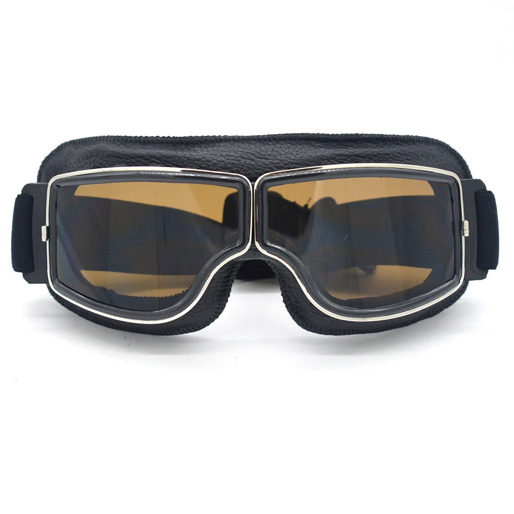 

Mooreaxe Motorcycle Sunglasses ATV Off-Road Biker Helmet Glasses Sports Vintage Pilot Style Crusier Scooter Goggles