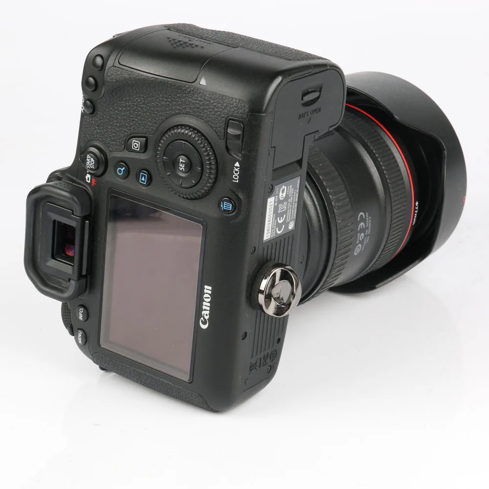 Novo parafuso de aço inoxidável de 1/4 pol. para tripé de câmera dslr placa de liberação rápida c631 frete grátis